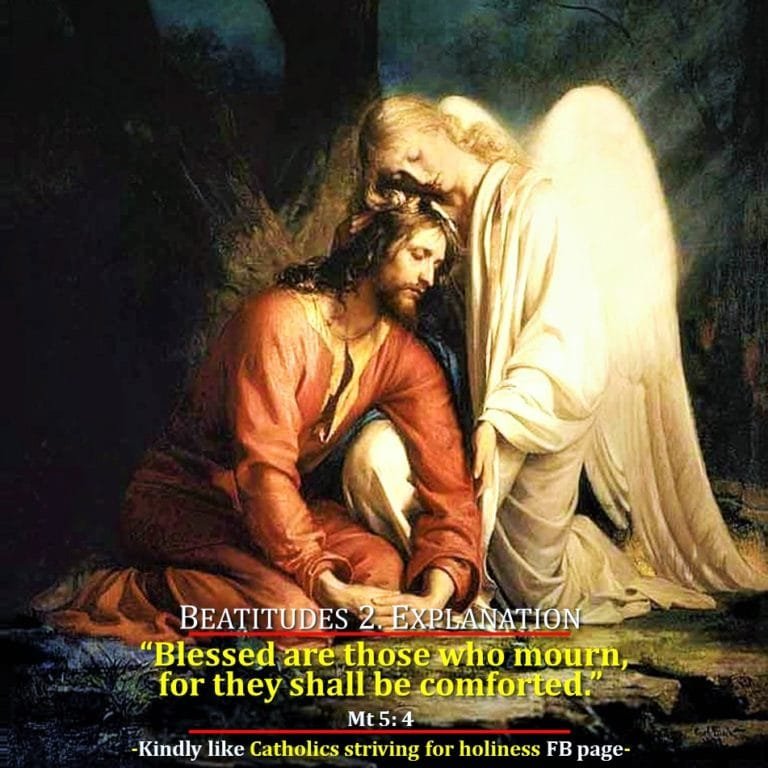 BEATITUDES 2: BLESSED ARE THEY WHO MOURN. - Catholics Striving For Holiness