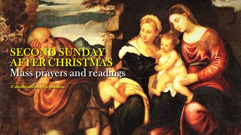 2ND SUNDAY AFTER CHRISTMAS