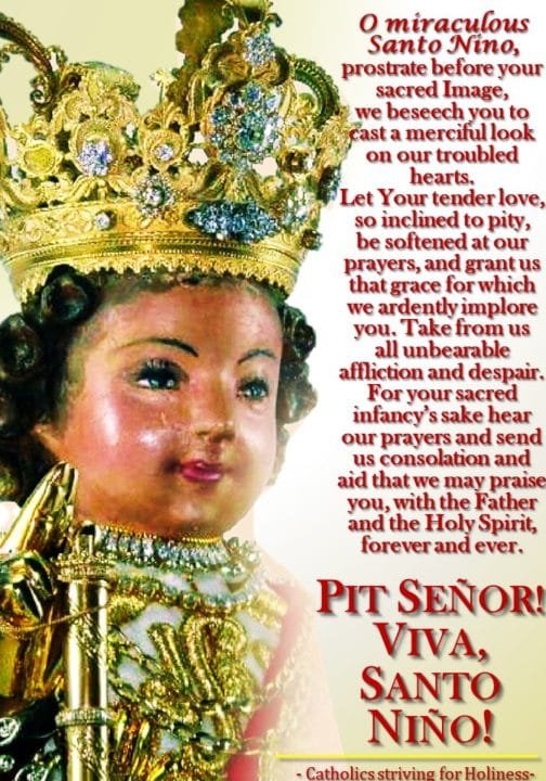 Prayer-to-sto.-niño-2018 - Catholics Striving For Holiness