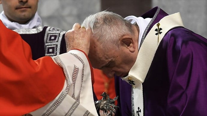POPE FRANCIS' 2020 LENTEN HOMILY: "TO DUST YOU SHALL RETURN." 1