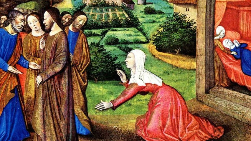 DAILY GOSPEL: JESUS CURES THE DAUGHTER OF A PAGAN WOMAN WITH GREAT FAITH (Mk 7:24-30). 5