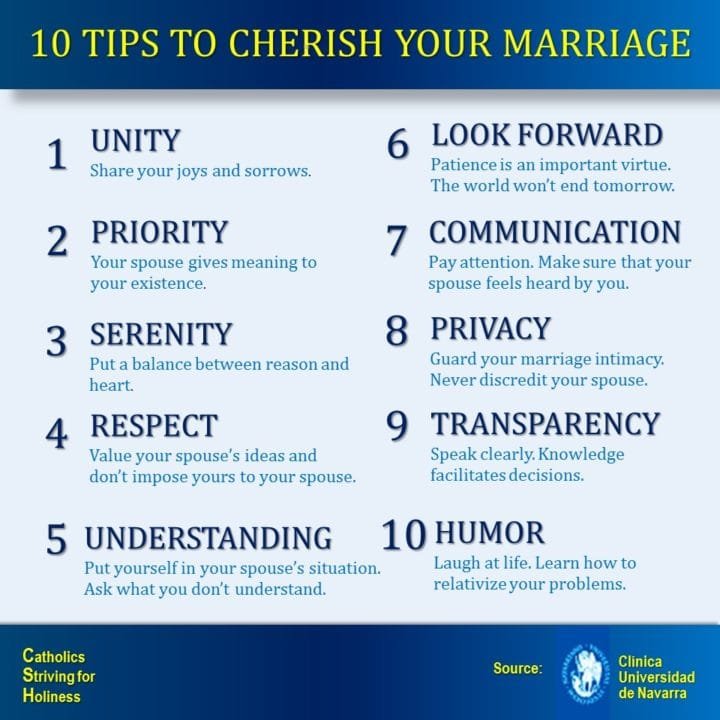 10 TIPS TO CHERISH YOUR MARRIAGE 2