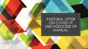 PASTORAL LETTER ON COVID-19 (ARCHDIOCESE OF MANILA 4
