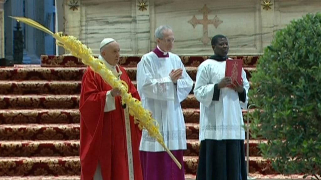 Pope Francis PALM SUNDAY