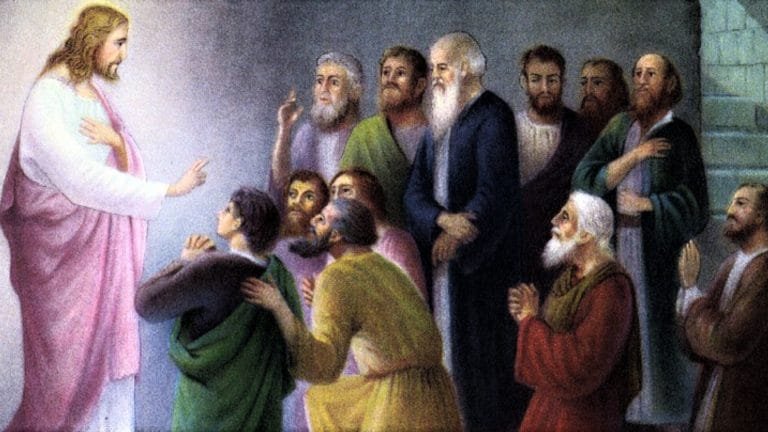 EASTER THURSDAY READINGS AND REFLECTION: "PEACE BE WITH YOU...WHY ARE YOU TROUBLED?" (Lk 24:35–48). 2 Easter Thursday. Peace be with you.