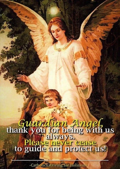 guardian angel prayer for protection