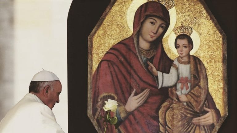 pope FRancis letter may 2020 rosary