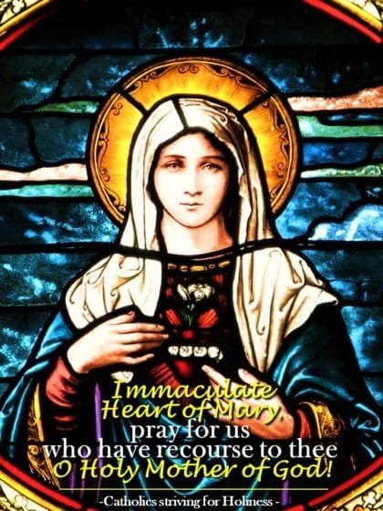 IMMACULATE HEART OF MARY PRAYER 1