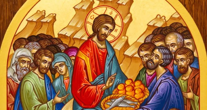 18TH SUNDAY IN ORDINARY TIME YEAR A MASS, GOSPEL AND COMMENTARIES: BE CHRIST FOR OTHERS (Mt 14:13–21). 4