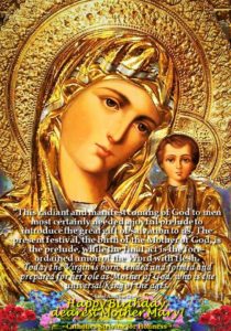 Happy Birthday dearest Mother Mary! 4