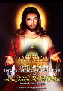Church cannot forgive without Christ 4