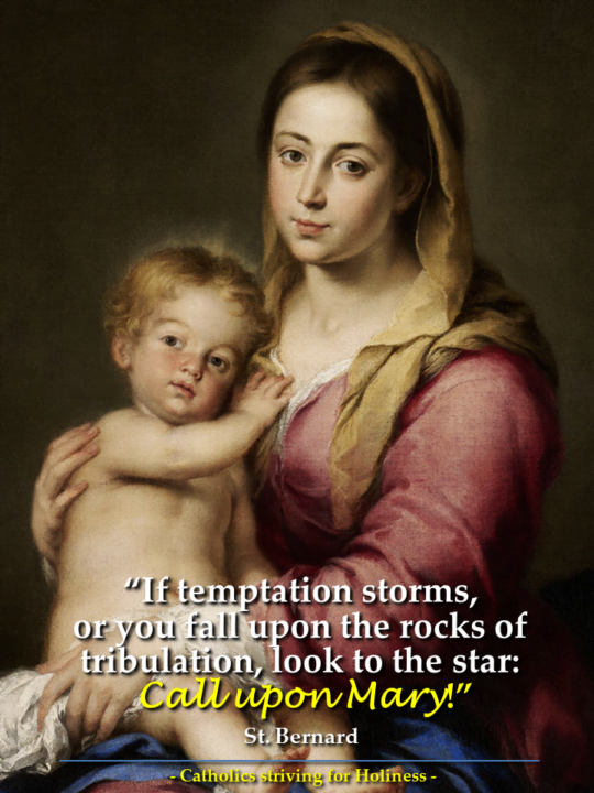 Sept. 12: HAPPY FEAST DAY OF THE HOLY NAME OF MARY. “Call upon Mary!” St. Bernard’s Homily 2