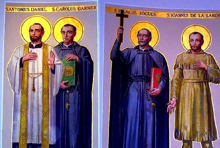 saints JOHN DE BRÉBEUF AND ISAAC JOGUES