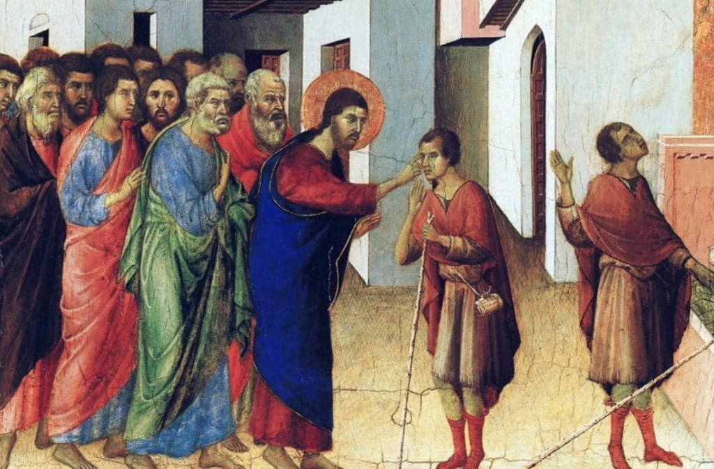 curing of two blind men