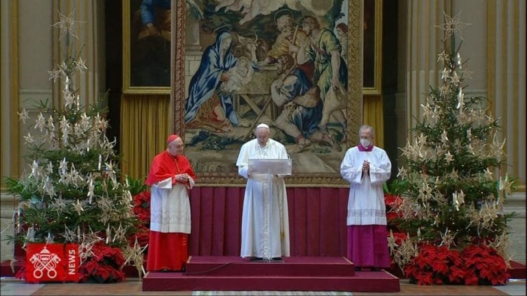 2020 CHRISTMAS URBI ET ORBI 2020 BLESSING AND MESSAGE