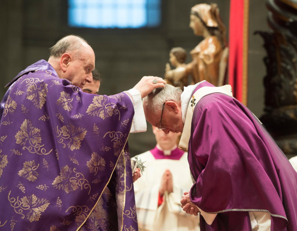 POPE FRANCIS ON ASH WEDNESDAY
