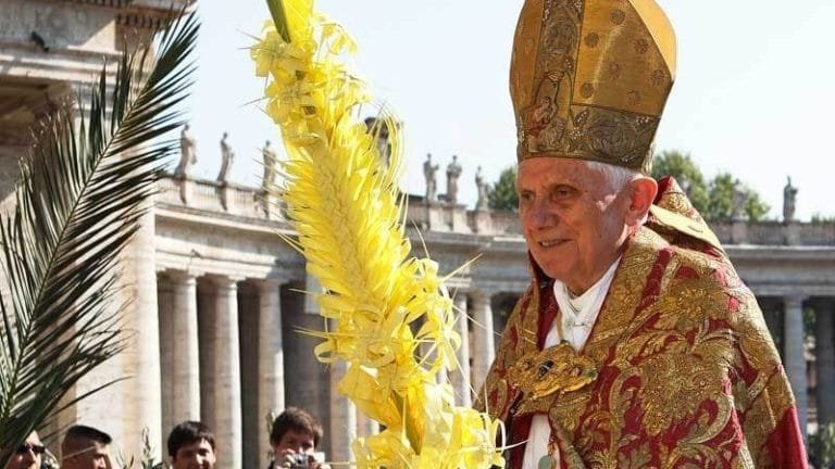 POPE BENEDICT XVI ON PALM SUNDAY YEAR C. - Catholics Striving For Holiness