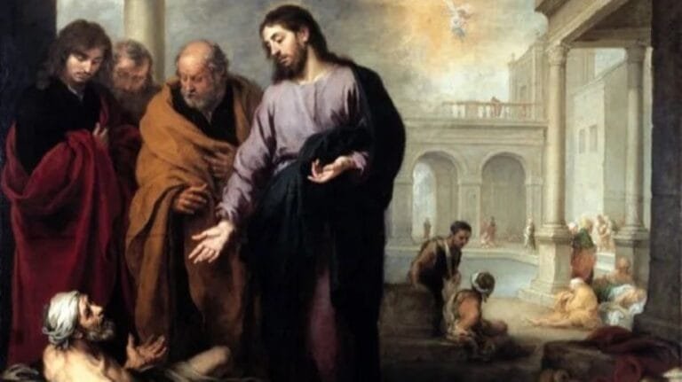 pool of Bethesda healing of parayltic