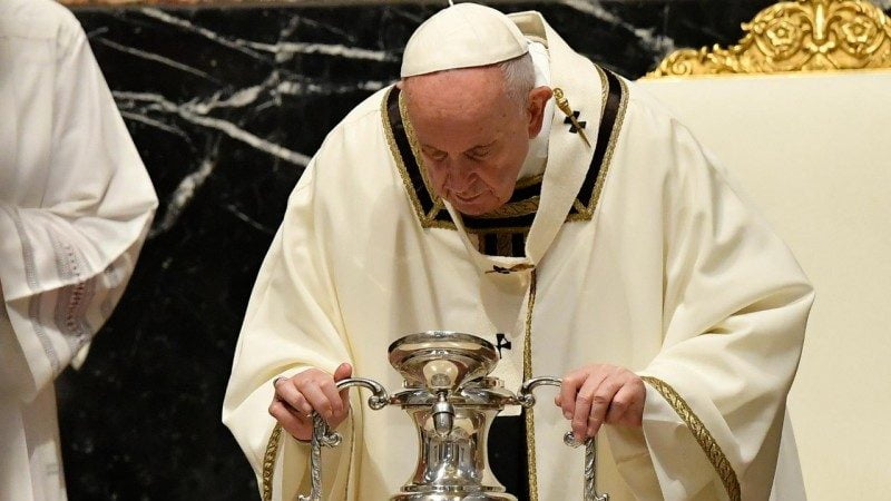 POPE FRANCIS HOLY THURSDAY 2021 HOMILY 
