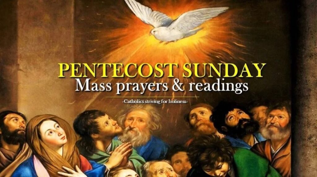 Pentecost mass prayers and readings