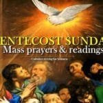 Pentecost mass prayers and readings