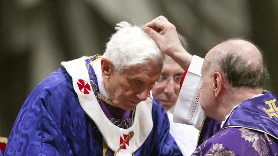 POPE BENEDICT XVI ON ASH WEDNESDAY 2