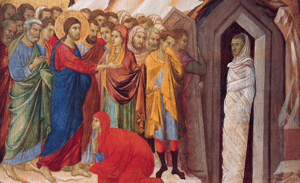 homily 5th sunday of lent year A. Raising of Lazarus