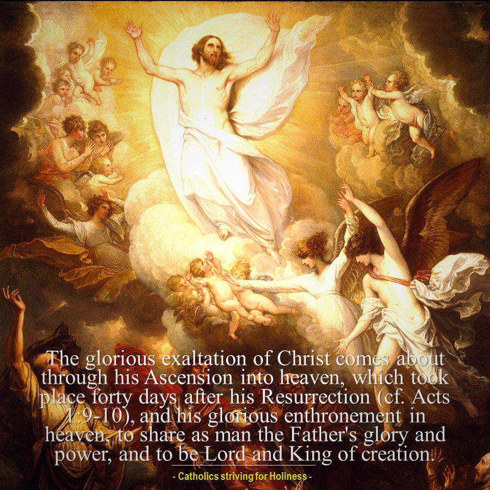 Summary Of Catholic Teaching. TOPIC 11 THE ASCENSION OF OUR LORD