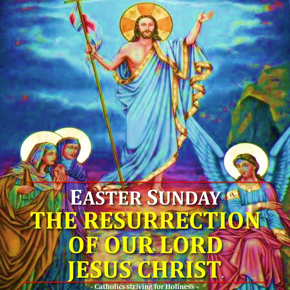 EASTER SUNDAY. THE RESURRECTION OF OUR LORD JESUS CHRIST. Summary Vid