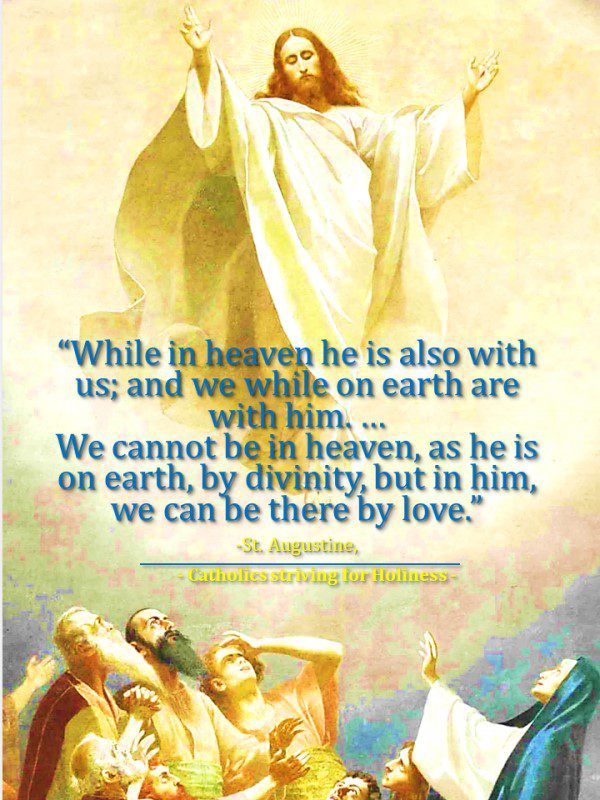 ST. AUGUSTINE ON THE ASCENSION OF OUR LORD. 1