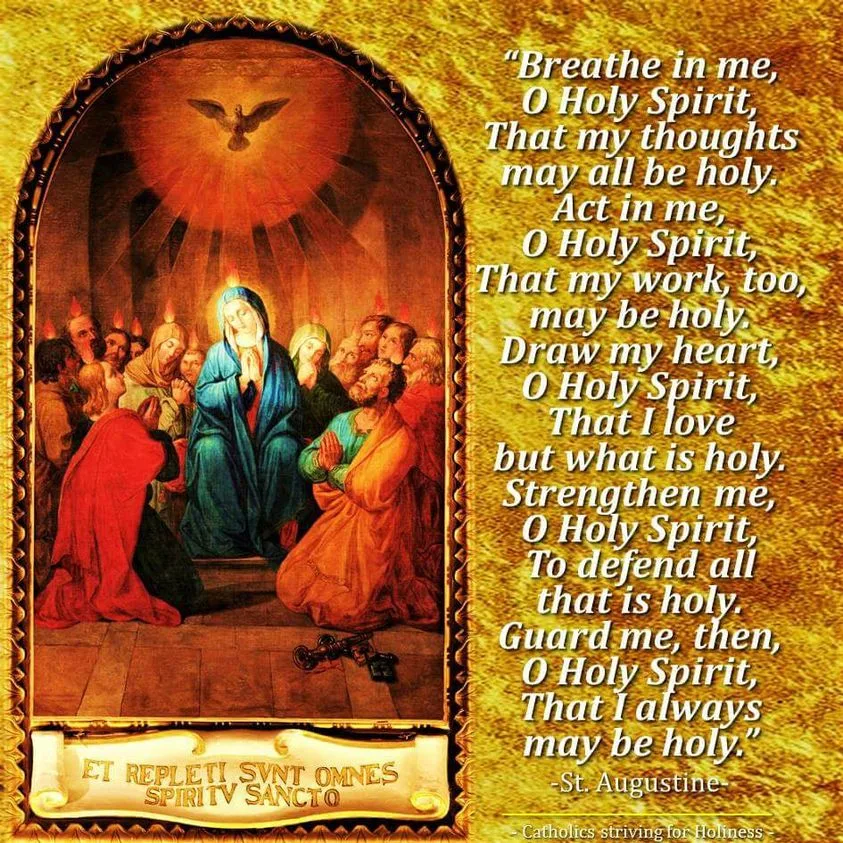 WHAT IS HOLINESS? POPE BENEDICT XVI EXPLAINS. 7 prayer to the holy spirit