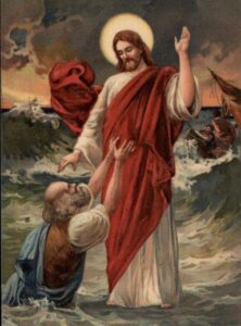Jesus Walking on Water and St. Peter 2