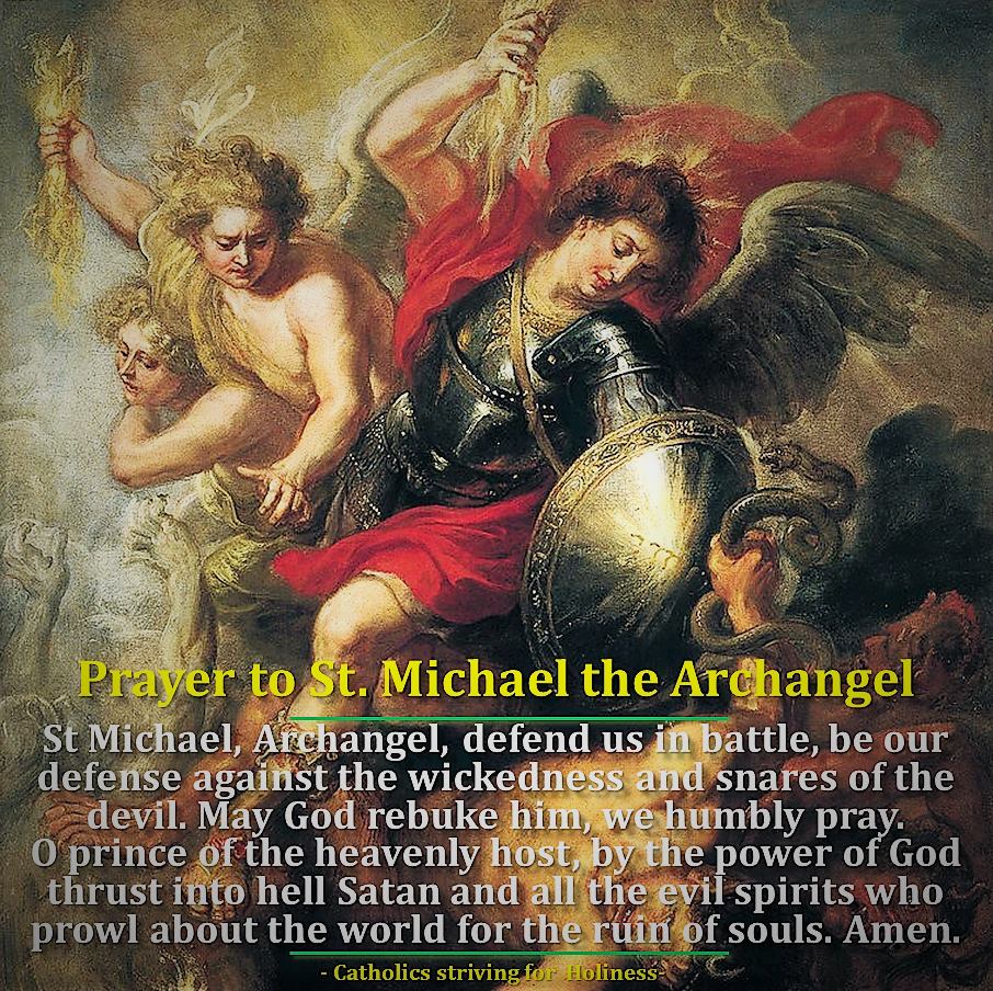 PRAYER TO ST. MICHAEL THE ARCHANGEL. 1