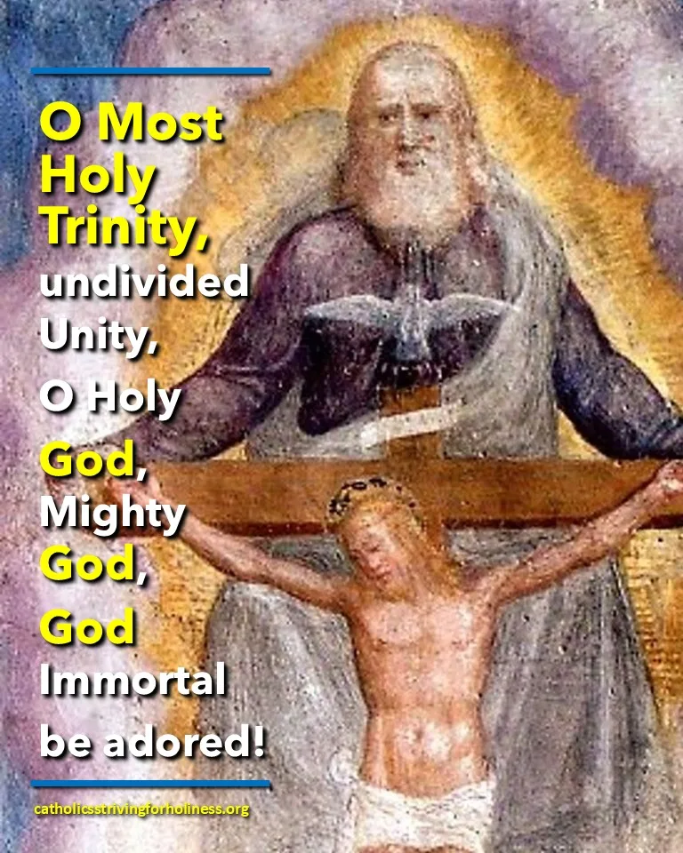 Trinity homily year C